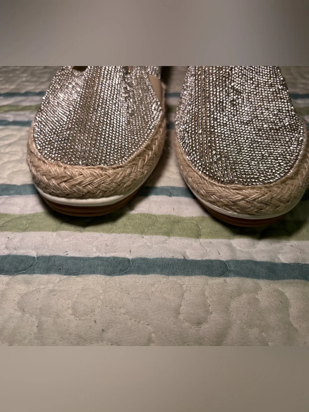 Anne Klein sparkling silver